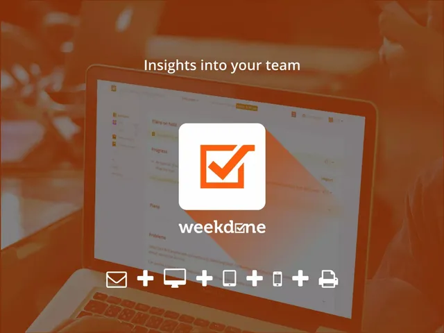 Weekdone pitch deck cover