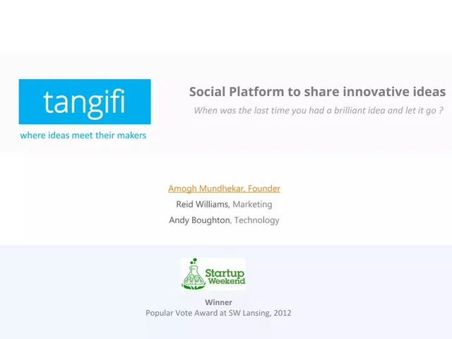 Tangifi pitch deck cover