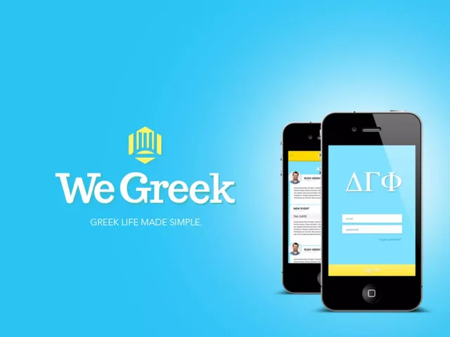 WeGreek pitch deck cover