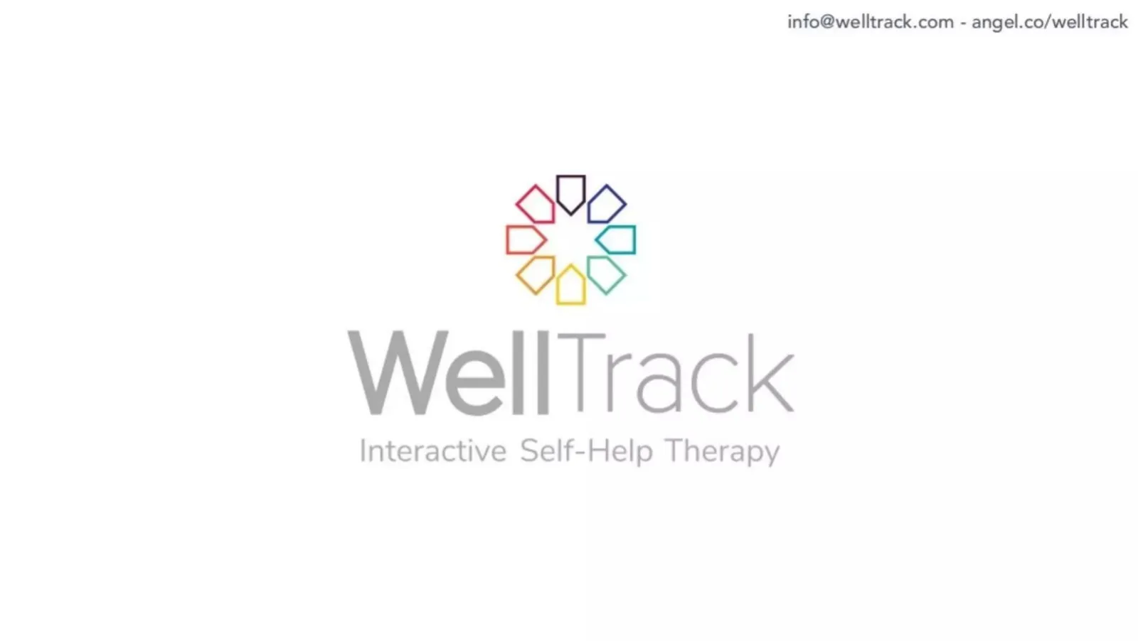 WellTrack pitch deck slide