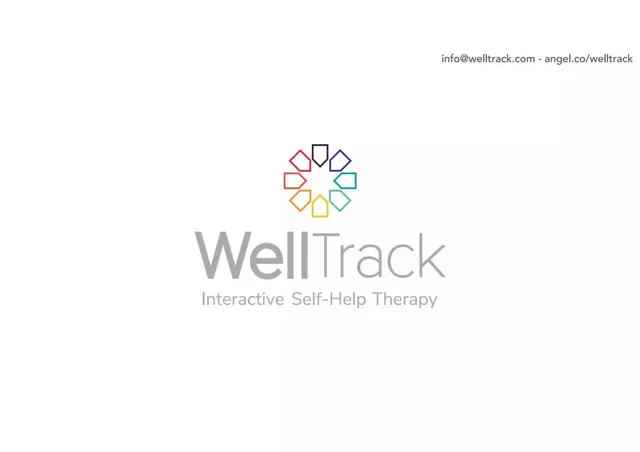 WellTrack pitch deck cover