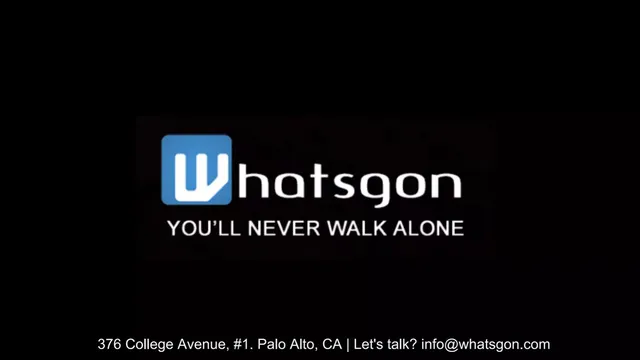 Whatsgon pitch deck cover