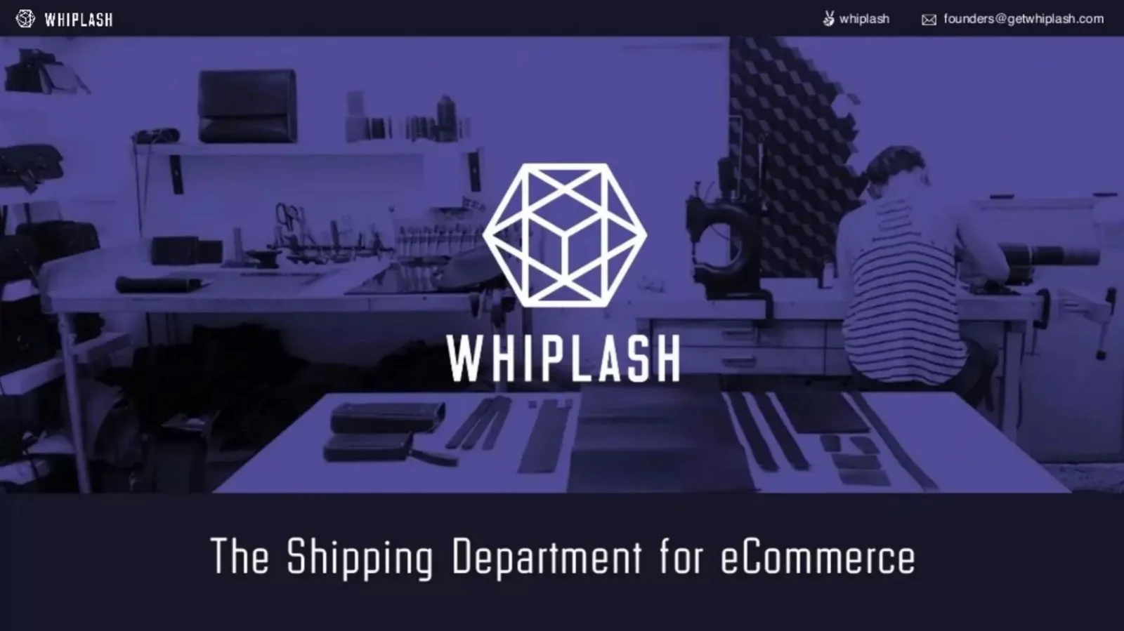 Whiplash pitch deck slide