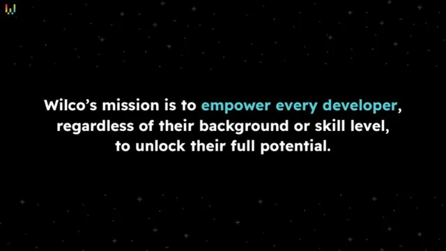 Vision slide 5 from Wilco
