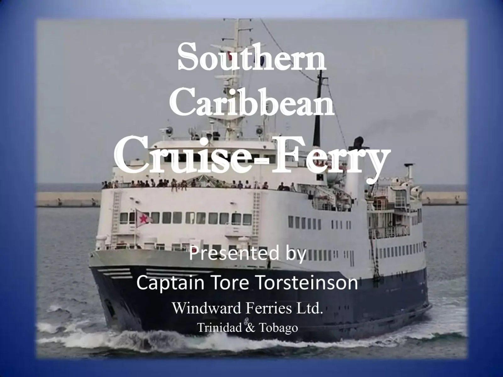 Windward Ferries Ltd. pitch deck slide
