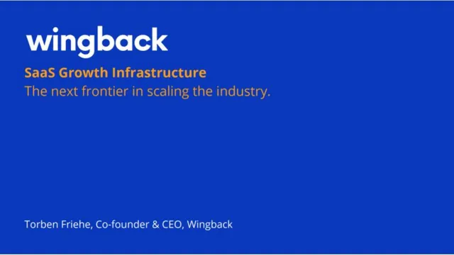 Wingback pitch deck cover