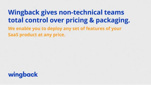 Business model / revenue streams slide 6 from Wingback