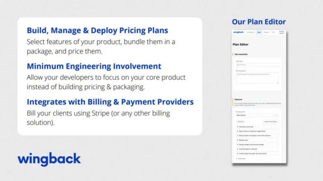 Product / solution slide 7 from Wingback