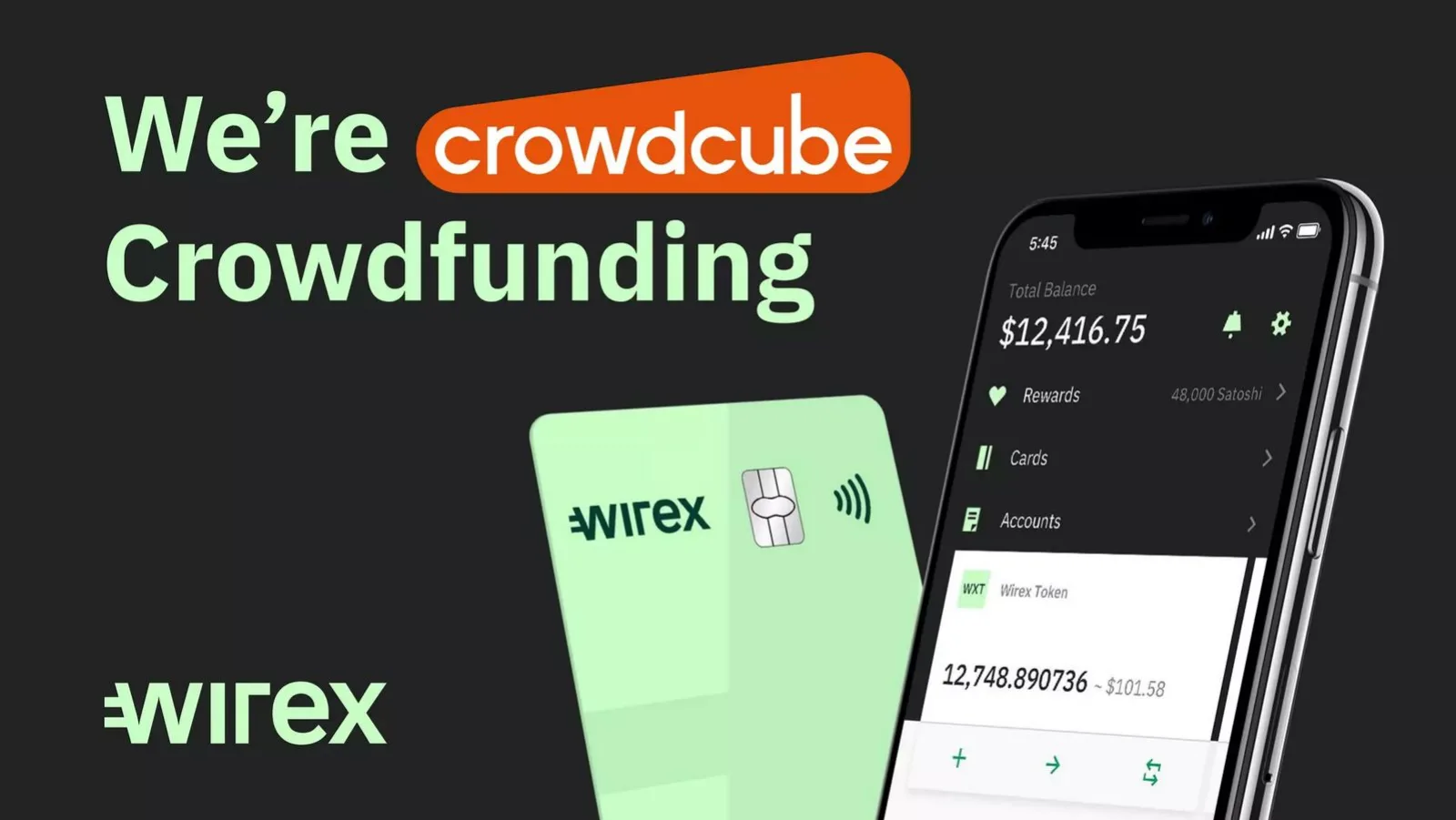 Wirex pitch deck slide