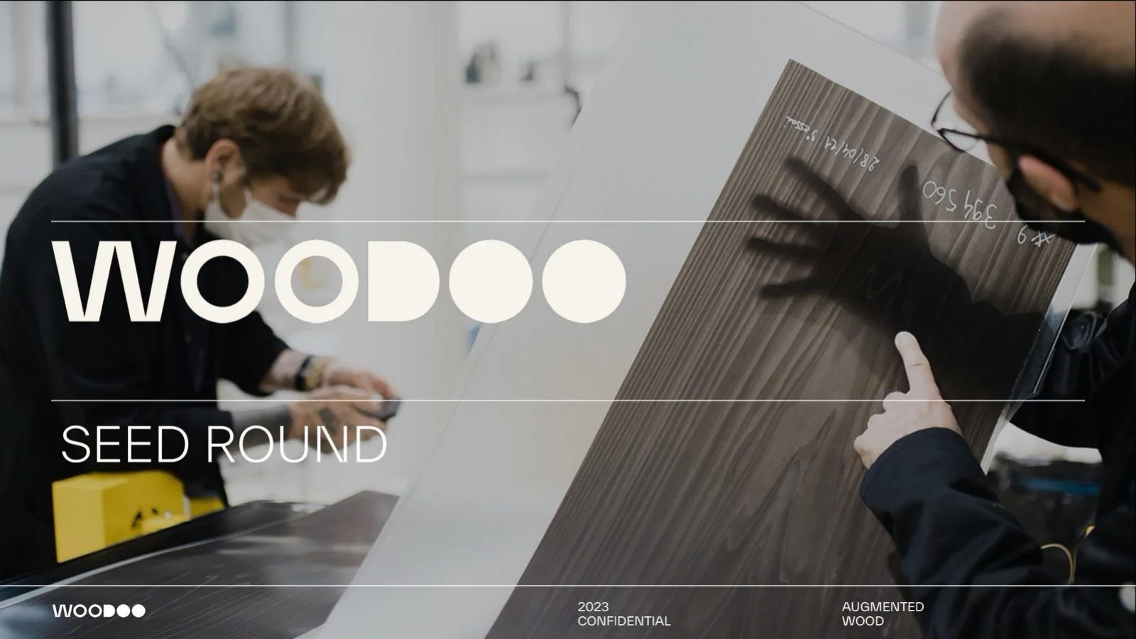Woodoo pitch deck slide