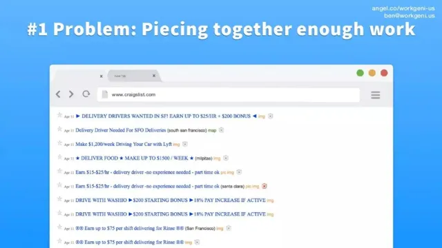 Problem slide 5 from WorkGenius (WorkGeni.us)