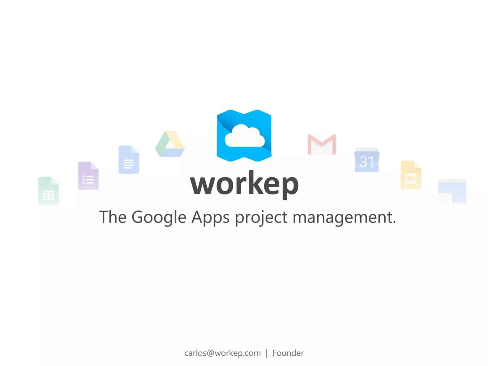 Workep pitch deck slide