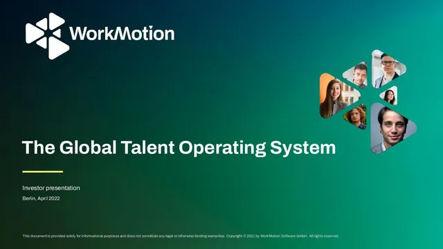 WorkMotion pitch deck cover