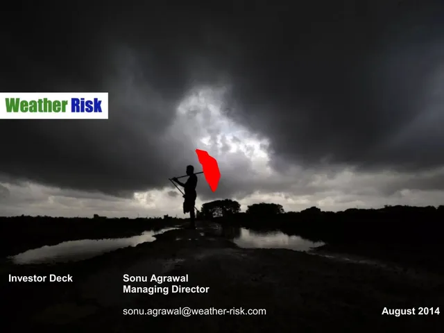 WRL (Weather Risk Management Services) pitch deck cover