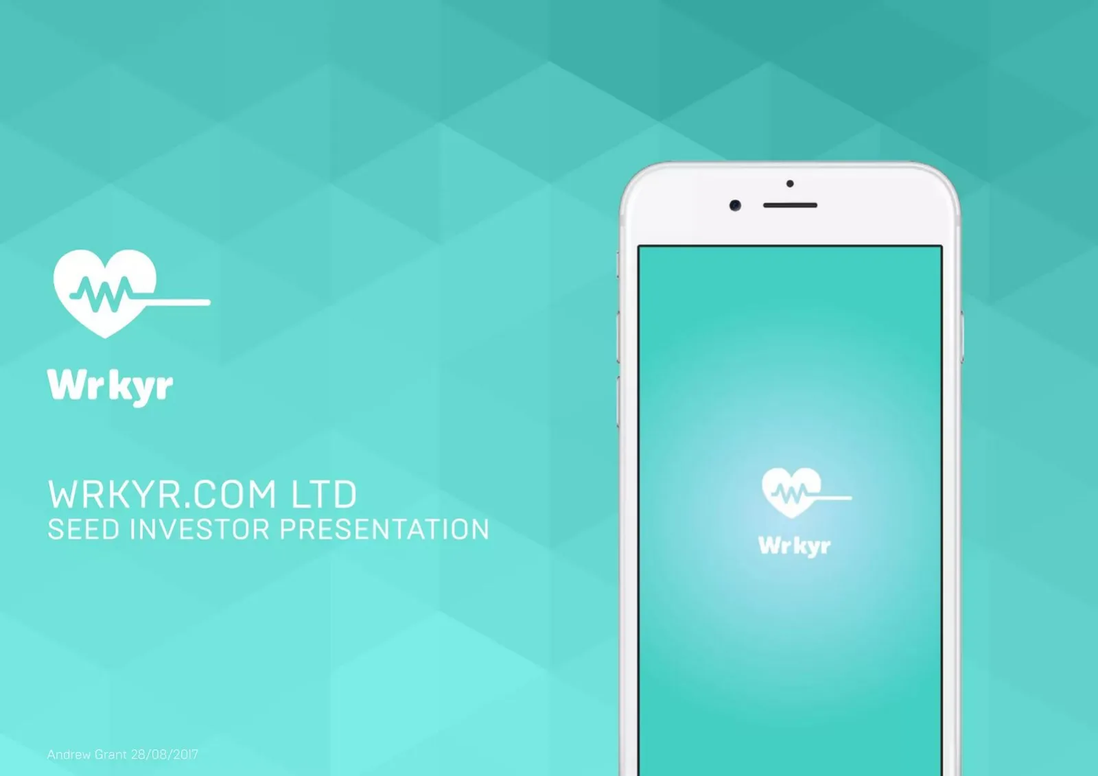 Wrkyr.com Ltd pitch deck slide