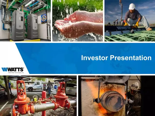 Watts Water Technologies, Inc. pitch deck cover