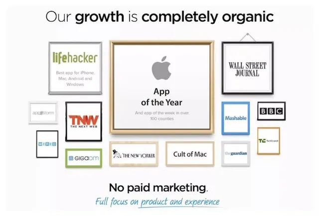 Traction slide 6 from Wunderlist