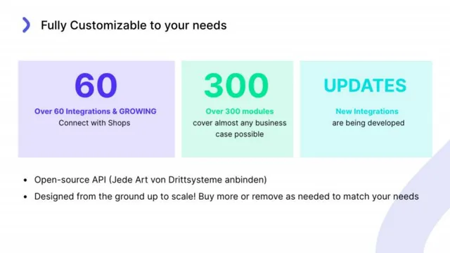 Product / solution slide 7 from Xentral