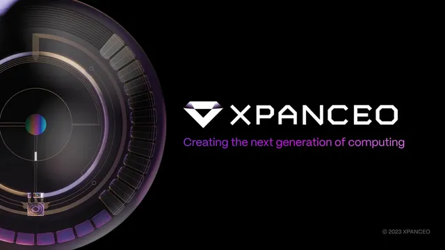 Xpanceo pitch deck cover