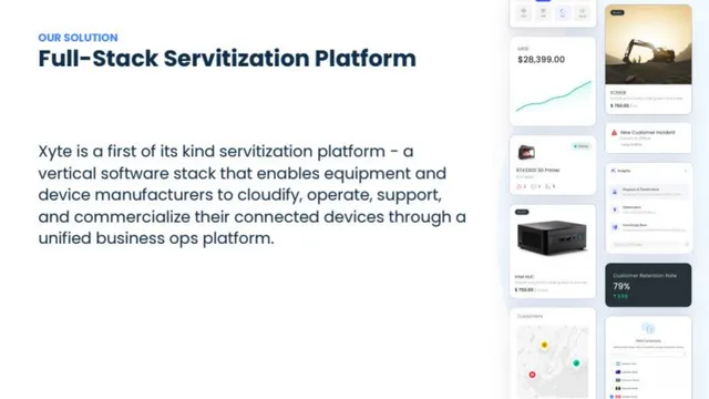 Product / solution slide 9 from Xyte