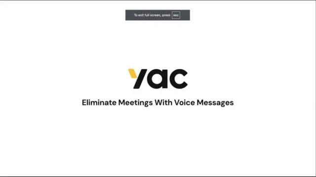 Yac pitch deck cover