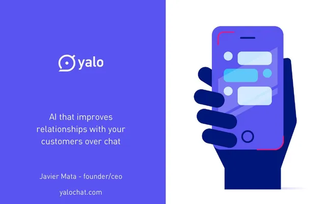 Yalo pitch deck cover