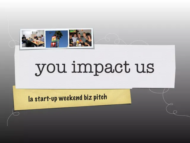 You Impact Us pitch deck cover