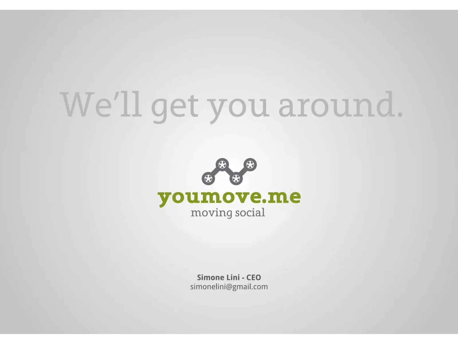 Youmove.me pitch deck slide