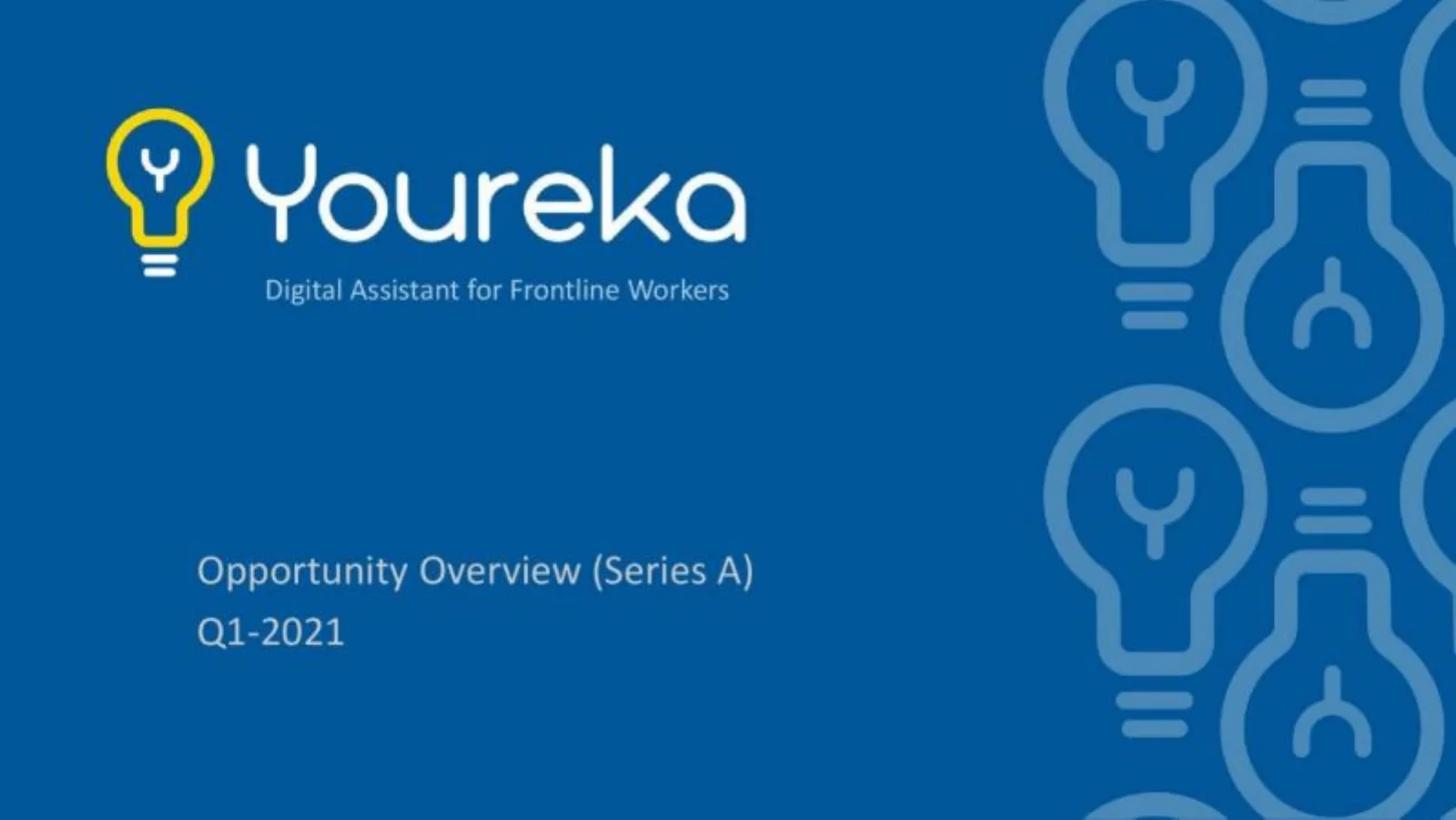 Youreka pitch deck slide