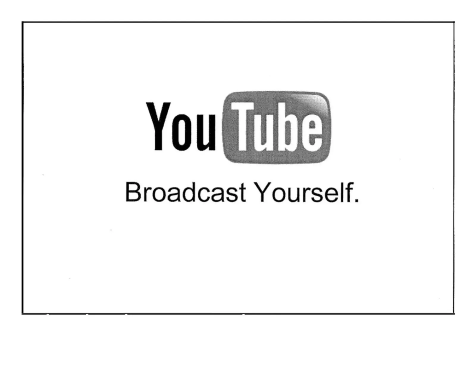 YouTube pitch deck slide