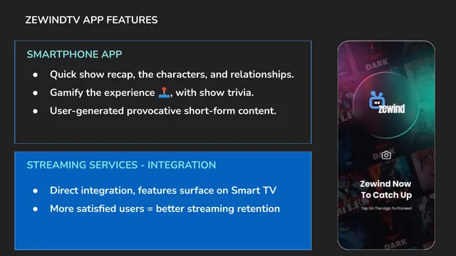 Product / solution slide 4 from ZewindTV