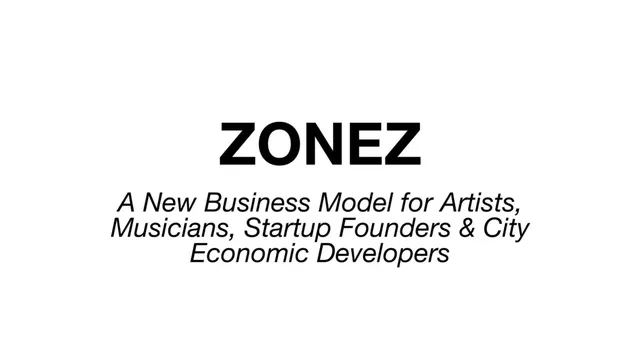 Zonez pitch deck cover